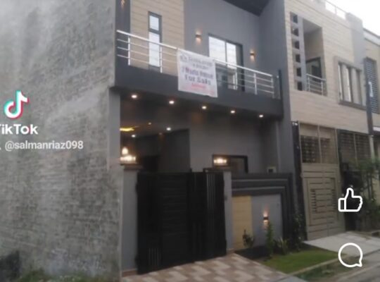 3 Marla house for sale in Lahore