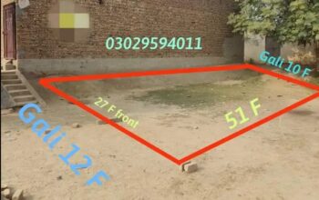 5M plot for sale in Bahawalpur 3029594011